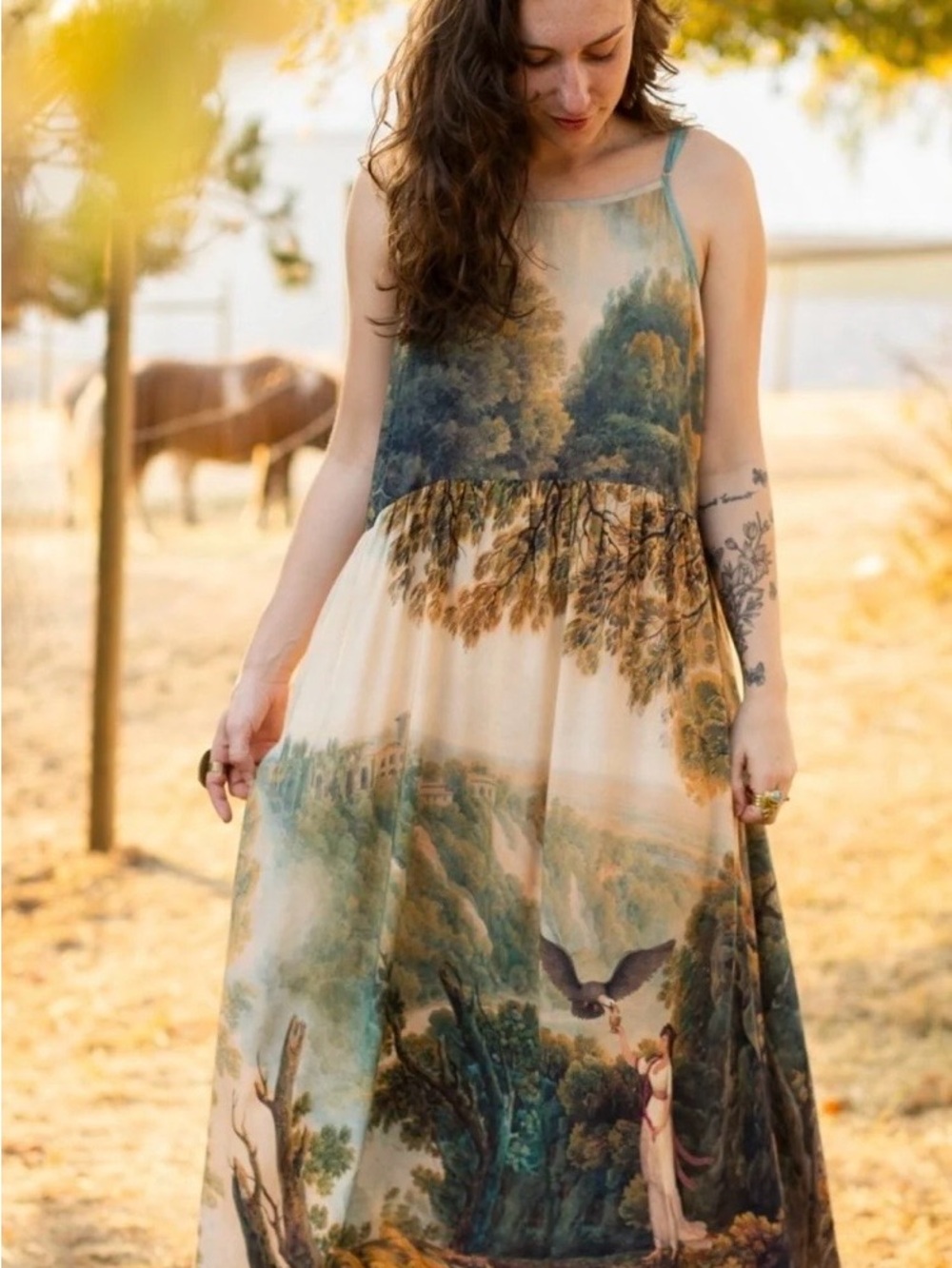 Market Of Stars Awakening Slip Dress NWT L/XL